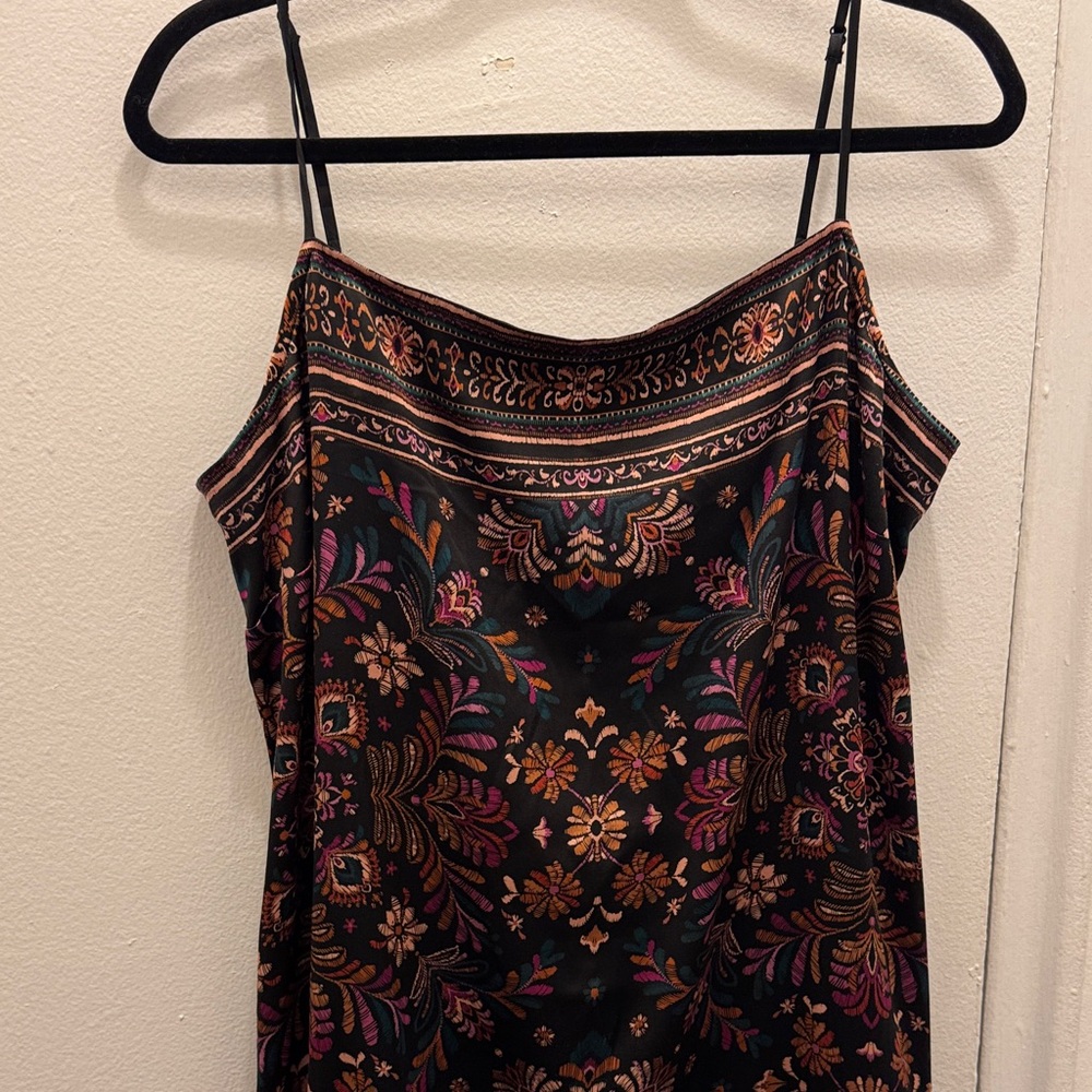 Johnny Was Silk Midi Dress - Picture 2 of 6